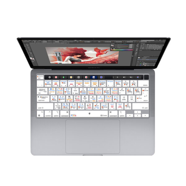 Adobe Photoshop Shortcut Keyboard Cover Adobe Photoshop Shortcut Keyboard Cover